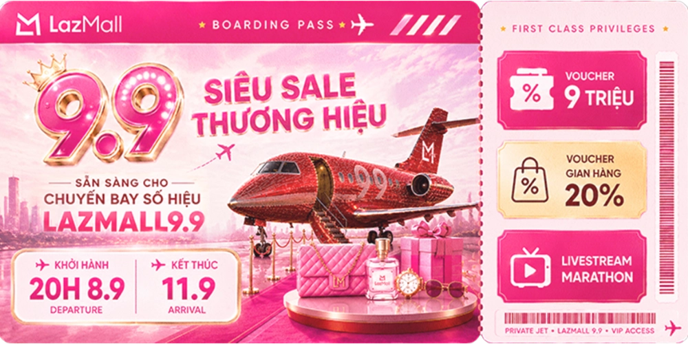 Banner Lazada 9.9