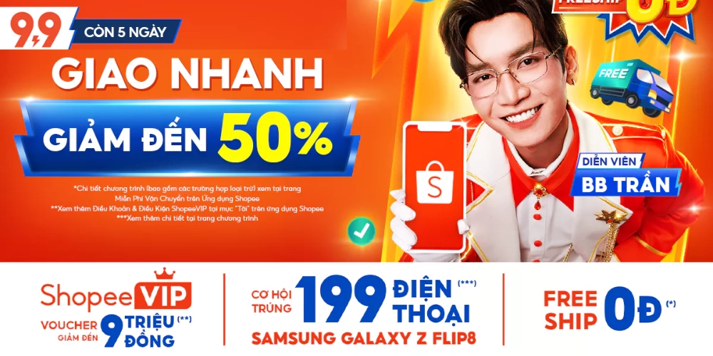 Săn sale Shopee 9.9